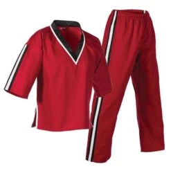 Team Uniform Level 2, 7 Oz Pullover RED/BLK
