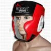 Boxing Leather Head Guard Ultima Pro -Martial Arts Supplies 1810RB 2