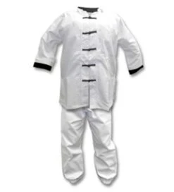 Student Kung Fu White Uniform For Training