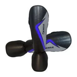 Martial Arts Supplies -Martial Arts Supplies bazooka shin guard blue 1