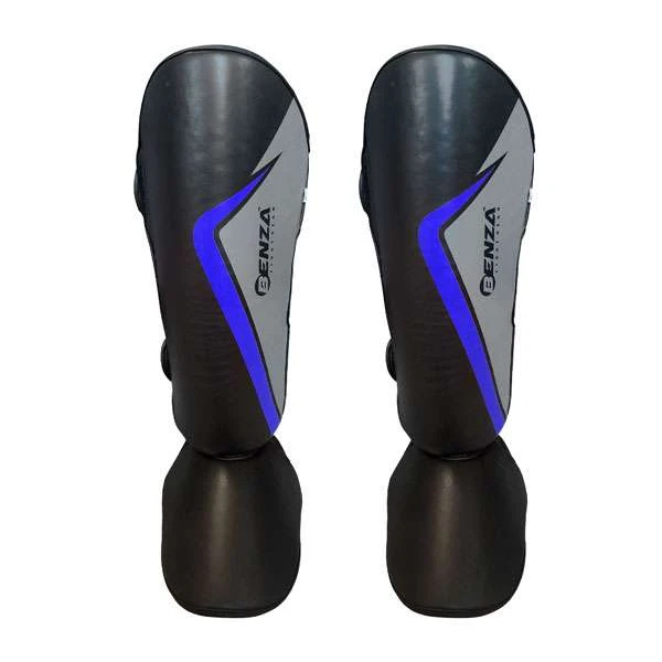 Bazooka Muay Thai Shin Instep Guard Blue 3 Bazooka Muay Thai Shin Instep Guard Blue