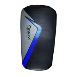 Benza Bazooka Series Thai Pad: Blue -Martial Arts Supplies bazooka thai kick pad blue 1