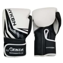 BENZA HYKEN Leatherette Bag Glove 9 BENZA HYKEN Leatherette Bag Glove -Martial Arts Supplies benza hyken training bag glove black