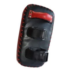 MMA Thai Kicking Pads BENZA BOOSTER BLK/RED -Martial Arts Supplies booster thai kick pads vinyl red 5