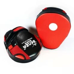 Boxing Mitts BENZA Soldier Maxima RED/BLK -Martial Arts Supplies boxing pad v1026r 2