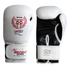 Classic Boxing Glove White For Sparring -Martial Arts Supplies classic series boxing gloves white 1