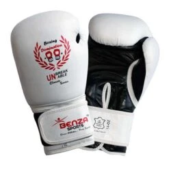 Classic Boxing Glove White For Sparring -Martial Arts Supplies classic series boxing gloves white 2