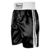 BENZA Competition Professional Boxing Trunks -Martial Arts Supplies competition boxing shorts black