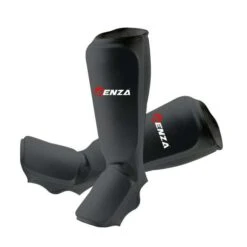 Cotton Shin Pads With Instep For Karate, Taekwondo, Judo Black 9 Cotton Shin Pads With Instep For Karate, Taekwondo, Judo Black -Martial Arts Supplies cotton shin instep guard black3