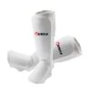 Cotton Shin Pads White With Instep For Karate, Taekwondo, Judo -Martial Arts Supplies cotton shin instep guard white3