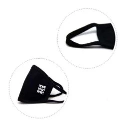 Custom Reusable Face Mask, Anti Dust Wind Proof, Triple Layer, Cotton -Martial Arts Supplies face mask your logo here 4