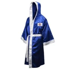 Boxing Gown Full Length With Hood Colour: Blue