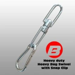 Punching Bag Swivel, Heavy Bag Heavy Duty Swivel With Snap Clip