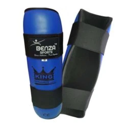 ITF Shin Guard – King Dynamite Series -Martial Arts Supplies itf taekwondo shin guard blue 3