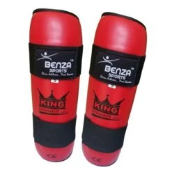 ITF Shin Guard – King Dynamite Series -Martial Arts Supplies itf taekwondo shin guard red