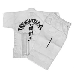 Student ITF Taekwondo Uniform -Martial Arts Supplies itf taekwondo uniform 1