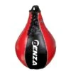 Speed Ball Leather -Martial Arts Supplies leather speed ball black red 1