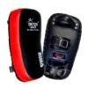 Muay Thai Training Kick Pads BLK/RED -Martial Arts Supplies muay thai leather kick pads black red