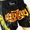 Muay Thai Boxing Shorts BLK / YLW GOLD 2 Muay Thai Boxing Shorts BLK / YLW GOLD -Martial Arts Supplies muay thai shorts g 3