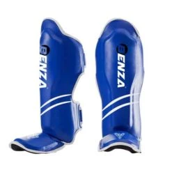 Muay Thai MMA Shin Instep Shin Guard Blue For Competition & Training