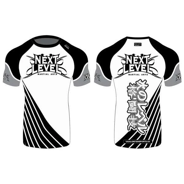 NEXT LEVEL HALF SLEEVE BENZA RASH GUARD 5 NEXT LEVEL HALF SLEEVE BENZA RASH GUARD - Image 3