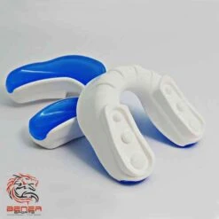 Polaris MMA, Boxing, Muaythai Mouth Guard Gel Fit A+ Protection -Martial Arts Supplies polaris mouth guard white 1