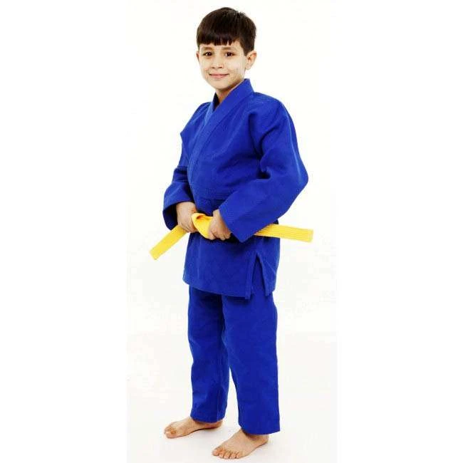 Judo Gi, Judo Uniform Blue Sliver Single Weave 5 Judo Gi, Judo Uniform Blue Sliver Single Weave - Image 3