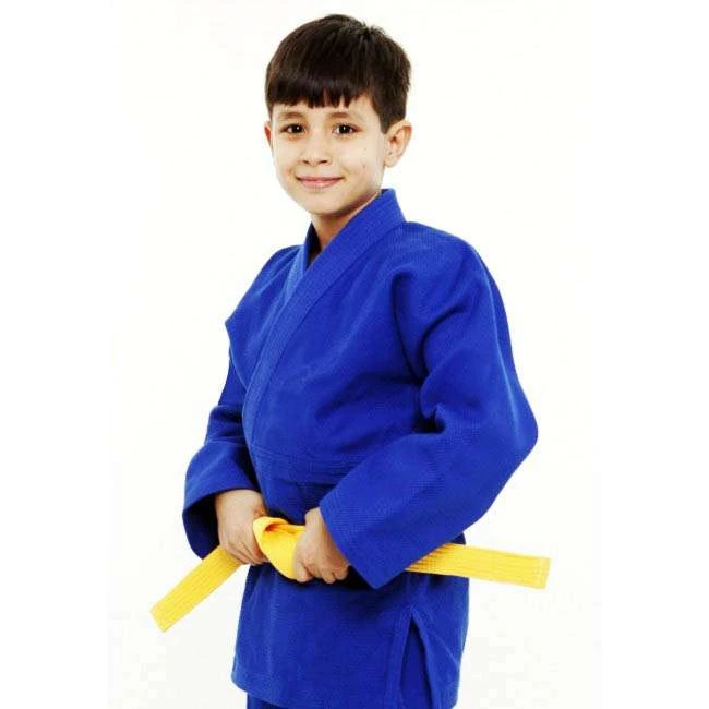 Judo Gi, Judo Uniform Blue Sliver Single Weave 3 Judo Gi, Judo Uniform Blue Sliver Single Weave