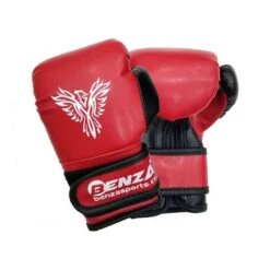 Solid Series 4 Ounce Toddler Boxing Glove – Red -Martial Arts Supplies solid series 4oz boxing glove red 2