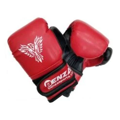 Solid Series 4 Ounce Toddler Boxing Glove – Red -Martial Arts Supplies solid series 4oz boxing glove red 3