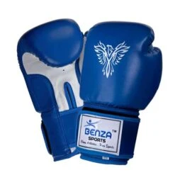 Solid Series Boxing Glove Blue White -Martial Arts Supplies solid series blue v935uw 3