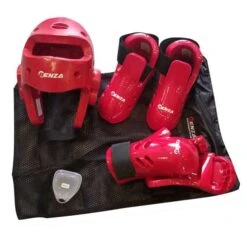 Karate Taekwondo Sparring Gear Mesh Bag 7 Karate Taekwondo Sparring Gear Mesh Bag -Martial Arts Supplies taekwondo karate mesh bag