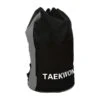Taekwondo Imprint Duffel Bag -Martial Arts Supplies taekwondo sparring duffle bag black front