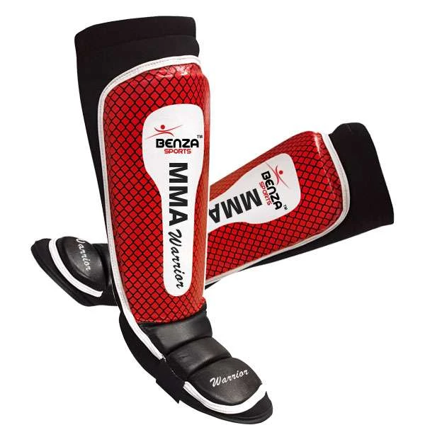 BENZA WARRIOR MMA Shin Guard With Instep 6 BENZA WARRIOR MMA Shin Guard With Instep - Image 4