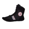 Wrestling Sambo Shoes Black 1 Wrestling Sambo Shoes Black -Martial Arts Supplies wrestling sambo shoe blk 2