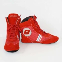 Sambo Wrestling Shoes Red 7 Sambo Wrestling Shoes Red -Martial Arts Supplies wrestling sambo shoe red 1
