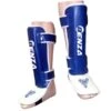 Muay Thai Kick Boxing Youth Shin Guards With Instep -Martial Arts Supplies youth mma muay thai shin guard blue